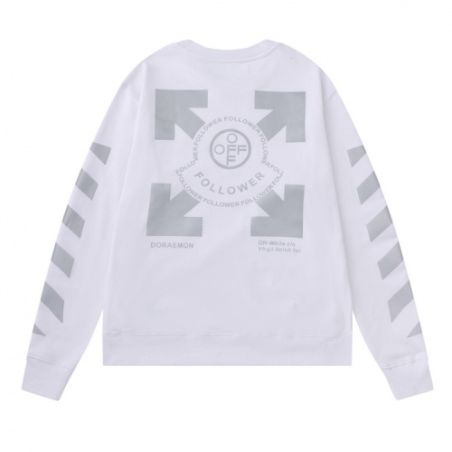 Off-White Hoodies Long Sleeved For Men #909561 $45.00 USD, Wholesale Replica Off-White Hoodies