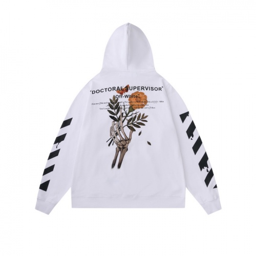 Off-White Hoodies Long Sleeved For Men #909564 $48.00 USD, Wholesale Replica Off-White Hoodies