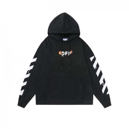 Replica Off-White Hoodies Long Sleeved For Men #909565 $48.00 USD for Wholesale