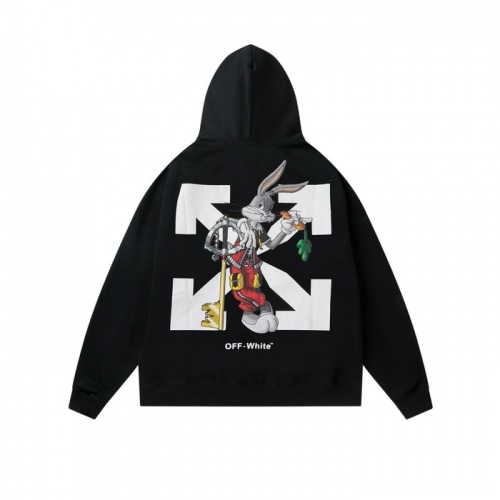 Off-White Hoodies Long Sleeved For Men #909566 $48.00 USD, Wholesale Replica Off-White Hoodies