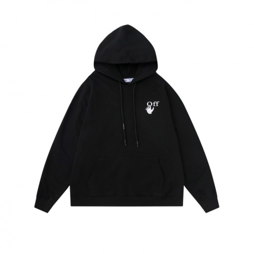 Replica Off-White Hoodies Long Sleeved For Men #909566 $48.00 USD for Wholesale