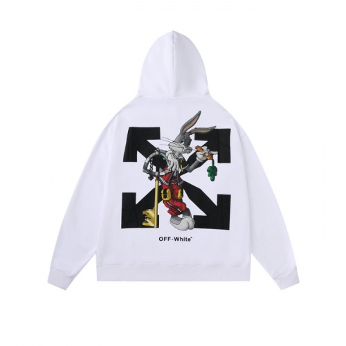 Off-White Hoodies Long Sleeved For Men #909567 $48.00 USD, Wholesale Replica Off-White Hoodies