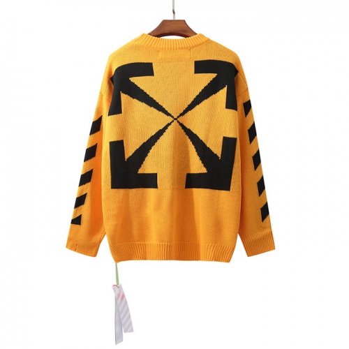 Off-White Sweaters Long Sleeved For Men #909579 $48.00 USD, Wholesale Replica Off-White Sweaters