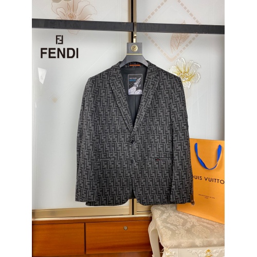 Fendi Suits Long Sleeved For Men #909607 $68.00 USD, Wholesale Replica Fendi Suits
