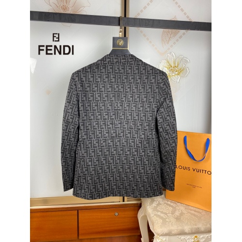 Replica Fendi Suits Long Sleeved For Men #909607 $68.00 USD for Wholesale