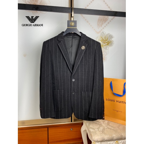 Armani Suits Long Sleeved For Men #909626 $68.00 USD, Wholesale Replica Armani Suits