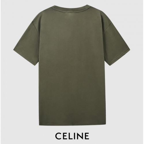 Replica Celine T-Shirts Short Sleeved For Men #909668 $29.00 USD for Wholesale