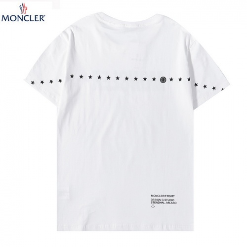 Replica Moncler T-Shirts Short Sleeved For Men #909672 $27.00 USD for Wholesale