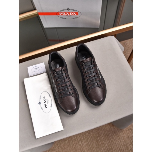 Replica Prada Casual Shoes For Men #909726 $80.00 USD for Wholesale