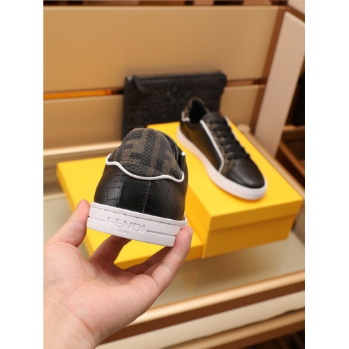 Replica Fendi Casual Shoes For Men #909740 $80.00 USD for Wholesale
