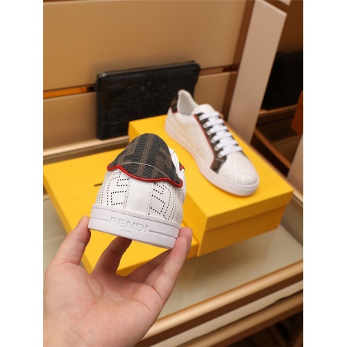 Replica Fendi Casual Shoes For Men #909741 $80.00 USD for Wholesale
