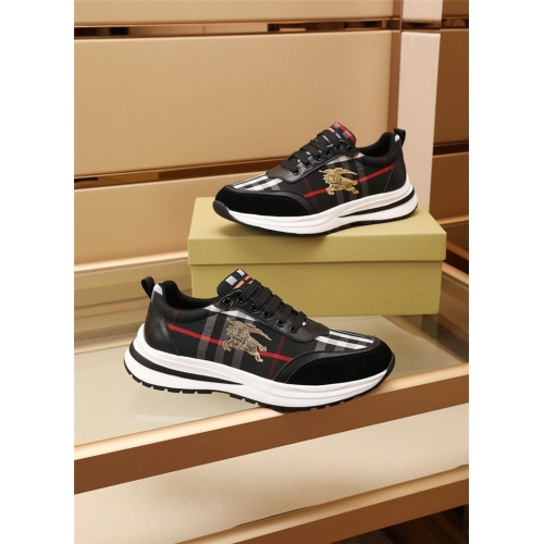 Replica Burberry Casual Shoes For Men #909743 $82.00 USD for Wholesale