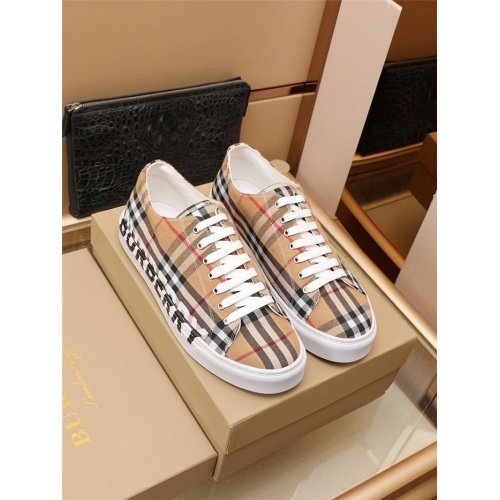 Burberry Casual Shoes For Men #909748 $82.00 USD, Wholesale Replica Burberry Casual Shoes