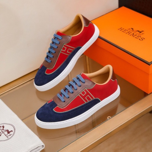 Replica Hermes Casual Shoes For Men #909914 $68.00 USD for Wholesale