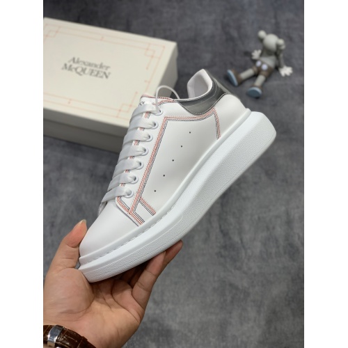 Replica Alexander McQueen Casual Shoes For Women #909955 $102.00 USD for Wholesale