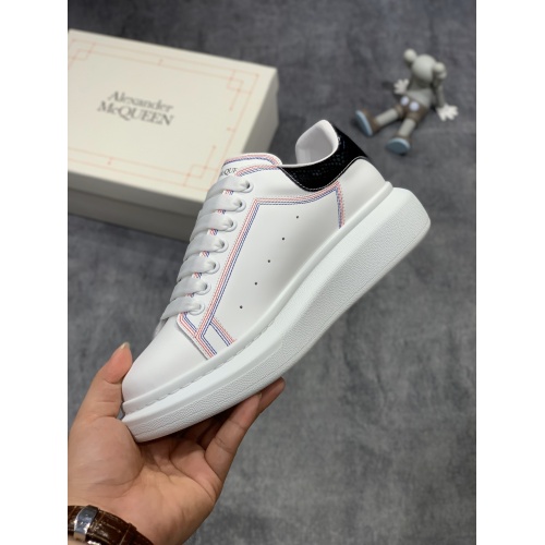 Replica Alexander McQueen Casual Shoes For Women #909957 $102.00 USD for Wholesale