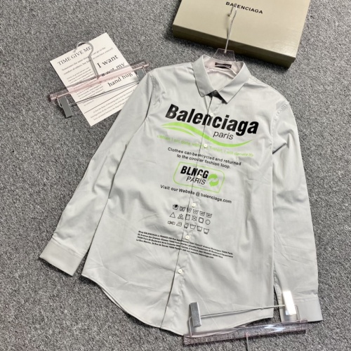 Balenciaga Shirts Long Sleeved For Men #909985