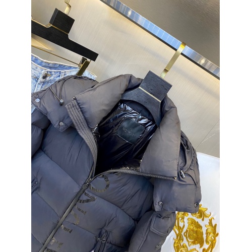 Replica Moncler Down Feather Coat Long Sleeved For Men #910007 $160.00 USD for Wholesale
