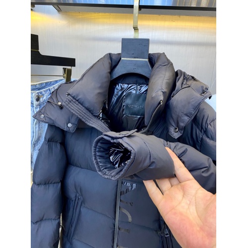 Replica Moncler Down Feather Coat Long Sleeved For Men #910007 $160.00 USD for Wholesale