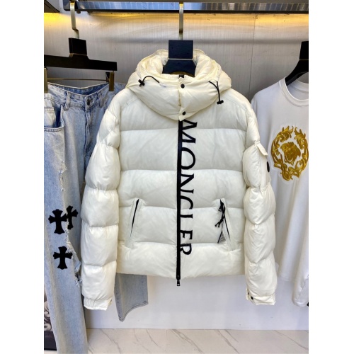 Moncler Down Feather Coat Long Sleeved For Men #910008 $160.00 USD, Wholesale Replica Moncler Down Feather Coat