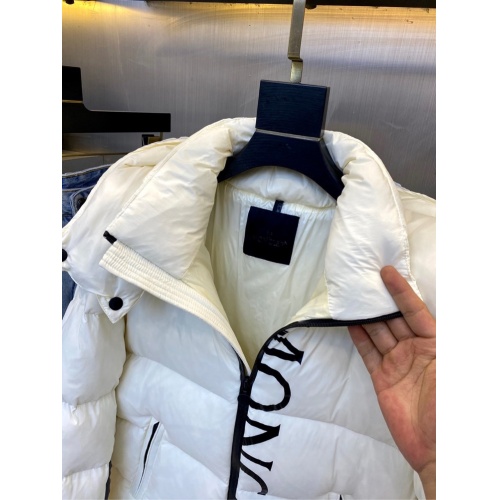 Replica Moncler Down Feather Coat Long Sleeved For Men #910008 $160.00 USD for Wholesale