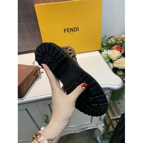 Replica Fendi Fashion Boots For Women #910014 $92.00 USD for Wholesale