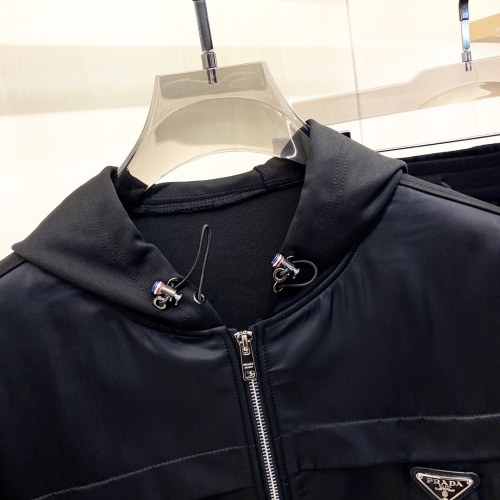 Replica Prada Tracksuits Long Sleeved For Men #910022 $102.00 USD for Wholesale