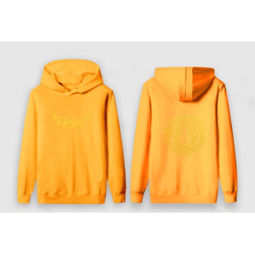 versace orange hoodie