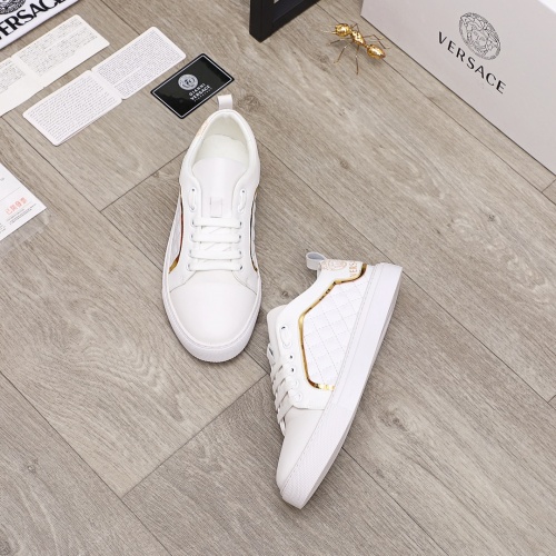 Replica Versace Casual Shoes For Men #910177 $68.00 USD for Wholesale