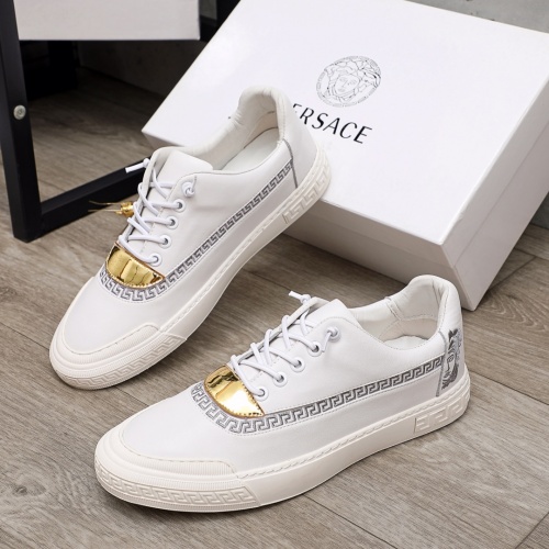 Versace Casual Shoes For Men #910178 $68.00 USD, Wholesale Replica Versace Casual Shoes