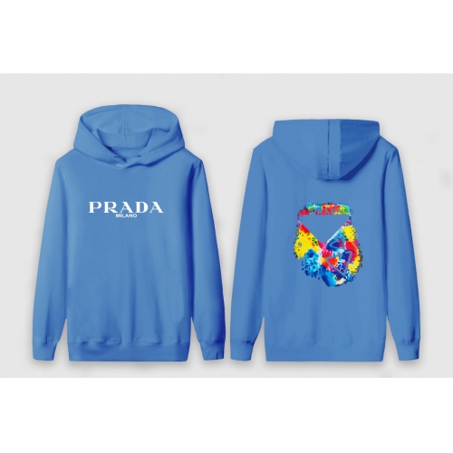 Prada Hoodies Long Sleeved For Men #910255 $41.00 USD, Wholesale Replica Prada Hoodies