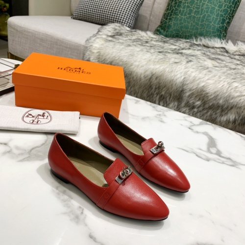 Replica Hermes Casual Shoes For Women #910408 $80.00 USD for Wholesale