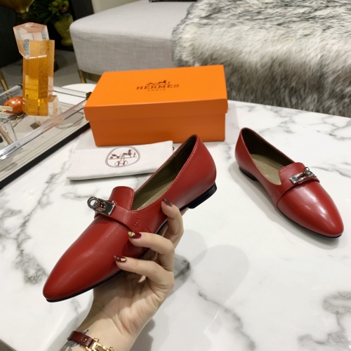 Replica Hermes Casual Shoes For Women #910408 $80.00 USD for Wholesale