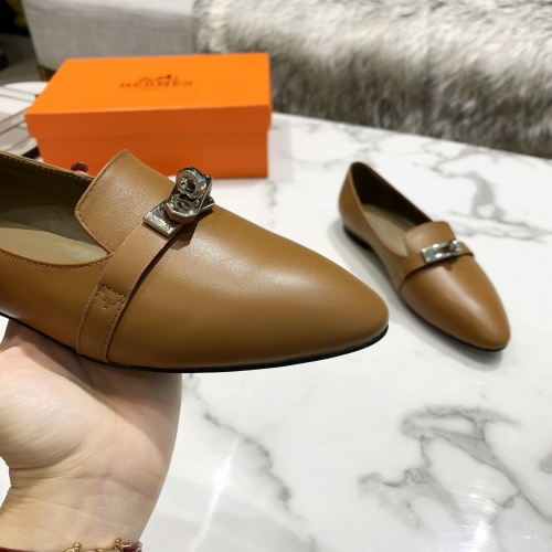 Replica Hermes Casual Shoes For Women #910409 $80.00 USD for Wholesale