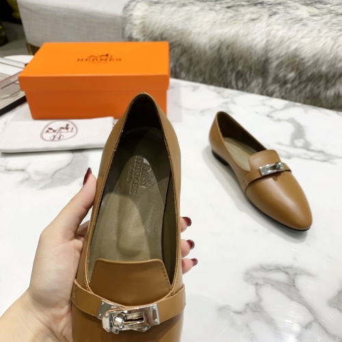 Replica Hermes Casual Shoes For Women #910409 $80.00 USD for Wholesale
