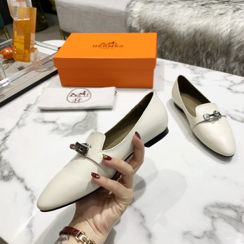 Replica Hermes Casual Shoes For Women #910410 $80.00 USD for Wholesale