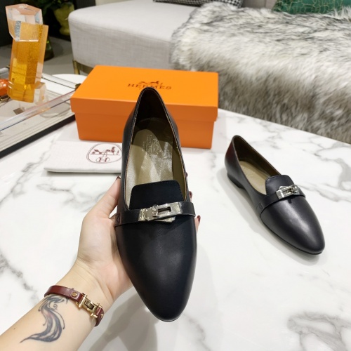 Replica Hermes Casual Shoes For Women #910411 $80.00 USD for Wholesale