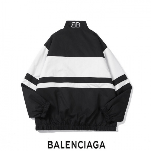 Replica Balenciaga Jackets Long Sleeved For Men #910462 $48.00 USD for Wholesale
