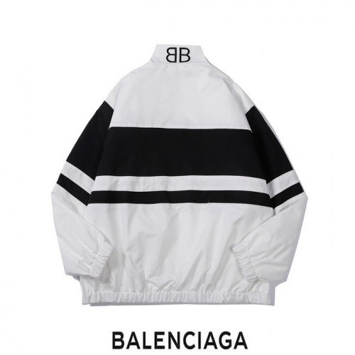 Replica Balenciaga Jackets Long Sleeved For Men #910463 $48.00 USD for Wholesale