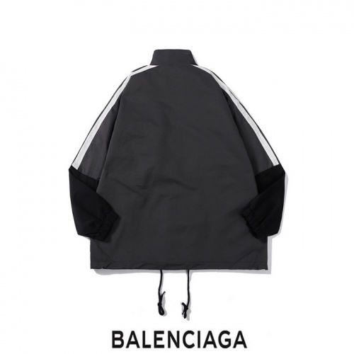 Replica Balenciaga Jackets Long Sleeved For Men #910464 $48.00 USD for Wholesale