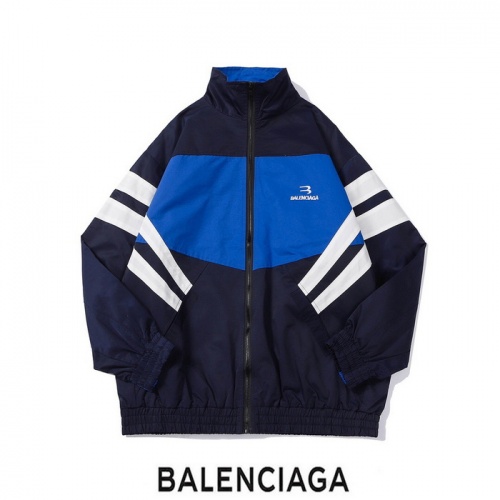 Balenciaga Jackets Long Sleeved For Men #910466 $52.00 USD, Wholesale Replica Balenciaga Coats &amp; Jackets