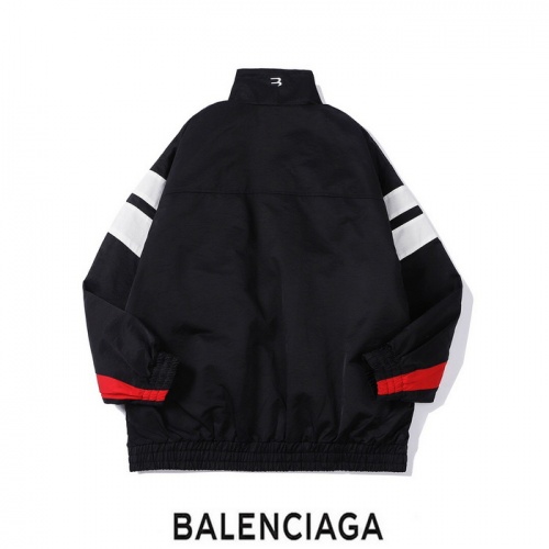 Replica Balenciaga Jackets Long Sleeved For Men #910467 $52.00 USD for Wholesale