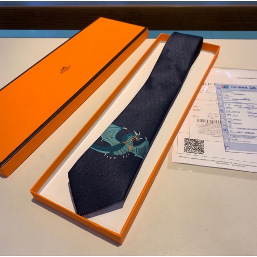 Replica Hermes Necktie For Men #910516 $48.00 USD for Wholesale