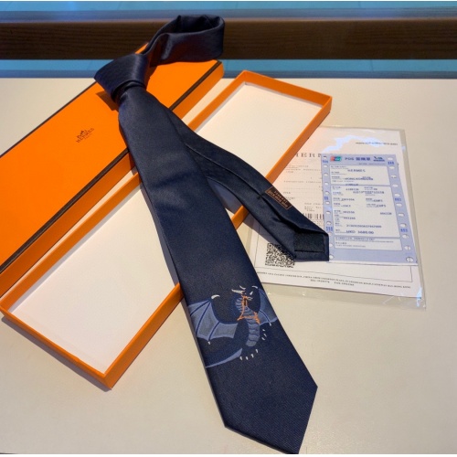 Replica Hermes Necktie For Men #910517 $48.00 USD for Wholesale