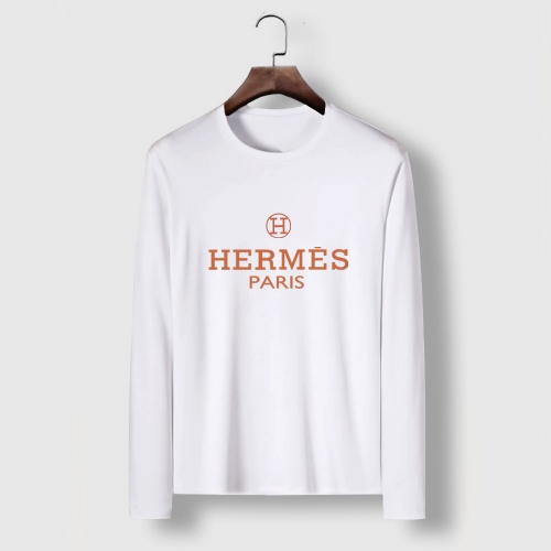 Hermes T-Shirts Long Sleeved For Men #910609 $34.00 USD, Wholesale Replica Hermes T-Shirts