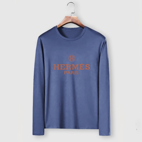 Hermes T-Shirts Long Sleeved For Men #910613 $34.00 USD, Wholesale Replica Hermes T-Shirts