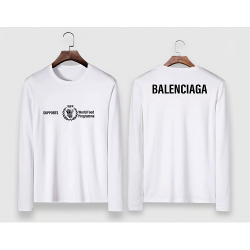Balenciaga T-Shirts Long Sleeved For Men #910627 $34.00 USD, Wholesale Replica Balenciaga T-Shirts