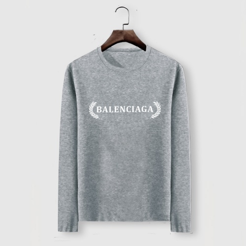 Balenciaga T-Shirts Long Sleeved For Men #910635 $34.00 USD, Wholesale Replica Balenciaga T-Shirts