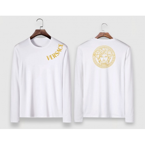 Versace T-Shirts Long Sleeved For Men #910647 $34.00 USD, Wholesale Replica Versace T-Shirts