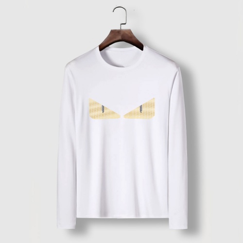 Fendi T-Shirts Long Sleeved For Men #910657 $34.00 USD, Wholesale Replica Fendi T-Shirts